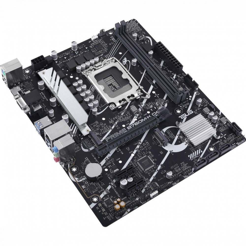 Материнская плата Asus PRIME B760M-K D4 Micro-ATX, LGA 1700 - миниатюра 3