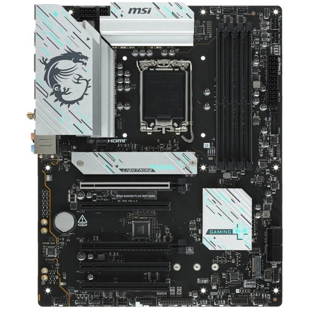 Материнская плата MSI B760 GAMING PLUS WIFI DDR4 ATX, LGA 1700 — фото товара