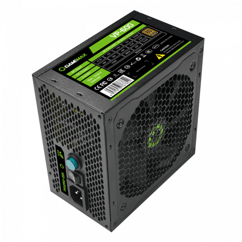 Блок питания GameMax 600W VP-600 v2 600 Вт - миниатюра 2