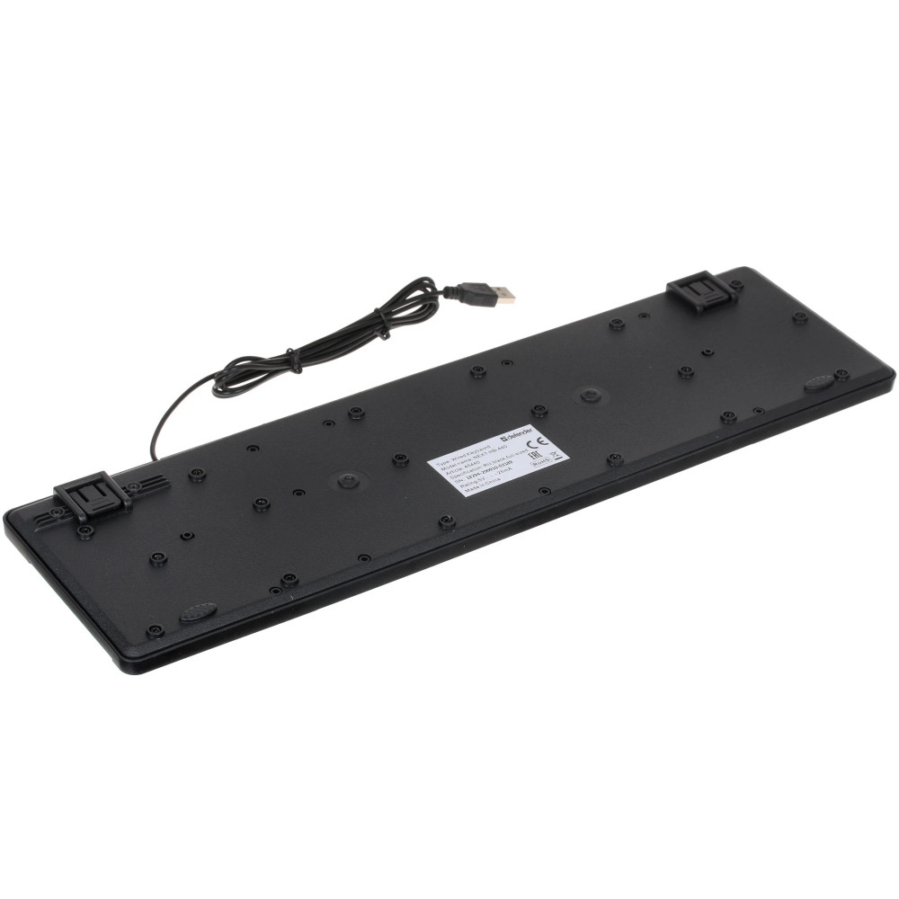 Клавиатура Defender Next HB-440 RU черный 45440 Проводная, USB - миниатюра 5