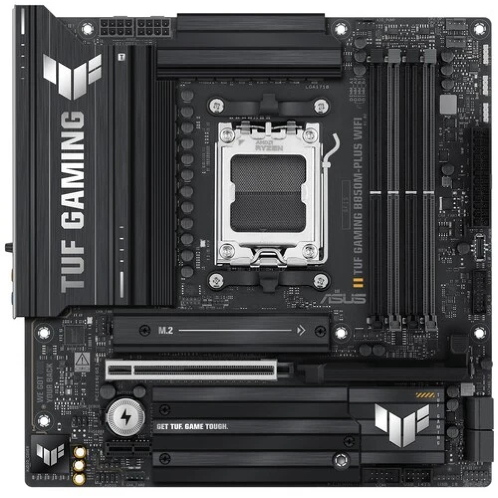 Материнская плата Asus TUF GAMING B850M-PLUS WIFI Micro-ATX, AMD AM5 — фото товара