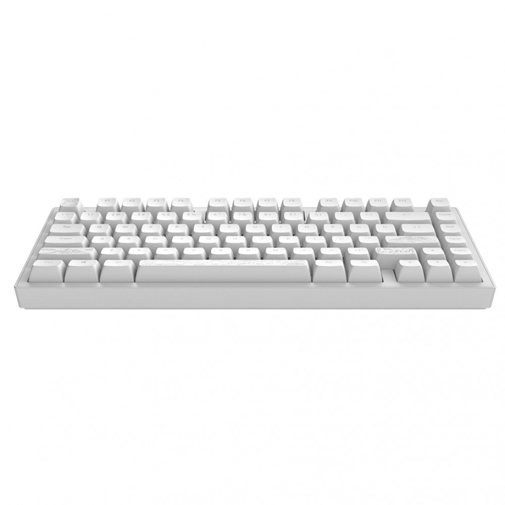 Клавиатура Dark Project Project ALU81A Terra Nostra White DPKB_NOSTRA_81_ANSI_WHITE Проводная, USB - миниатюра 3
