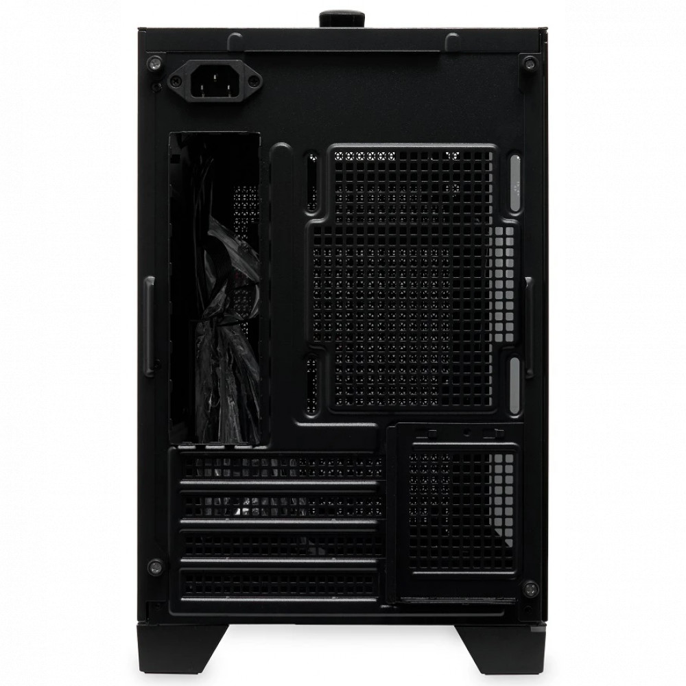 Корпус HSPD M211-TGBK Black Mini-Tower - миниатюра 4