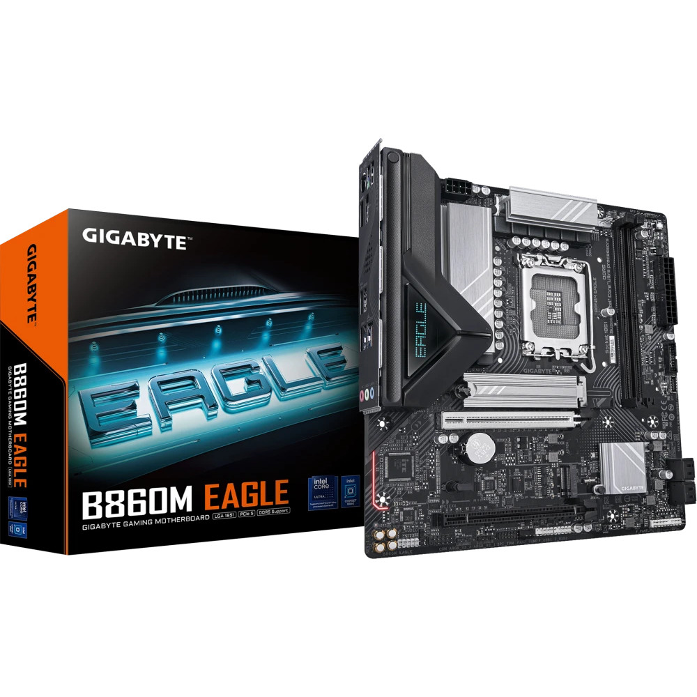 Материнская плата Gigabyte B860M EAGLE Micro-ATX, LGA 1851 - миниатюра 4