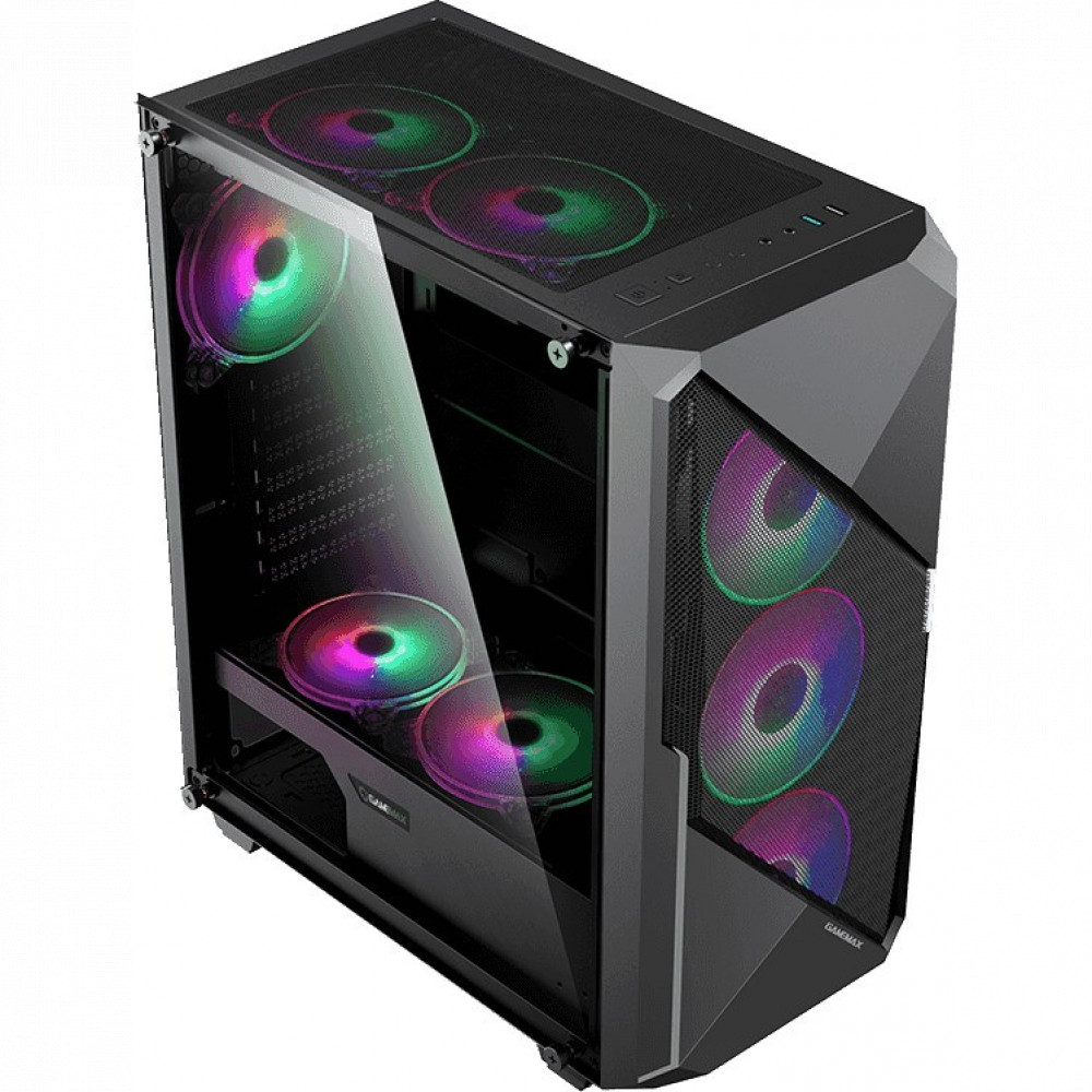 Корпус GameMax Revolt Black Mid-Tower - миниатюра 4