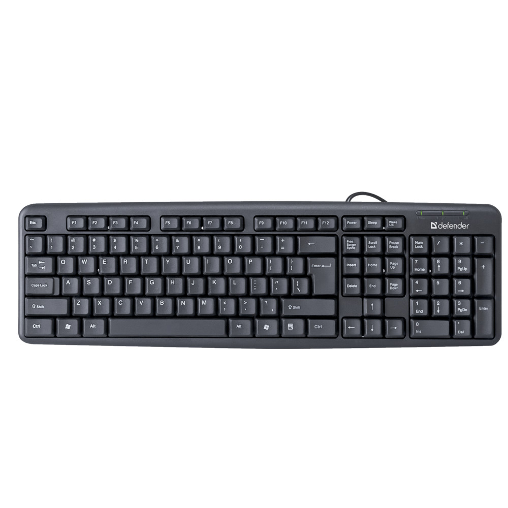 Клавиатура Defender Element HB-520 Проводная, USB — фото товара