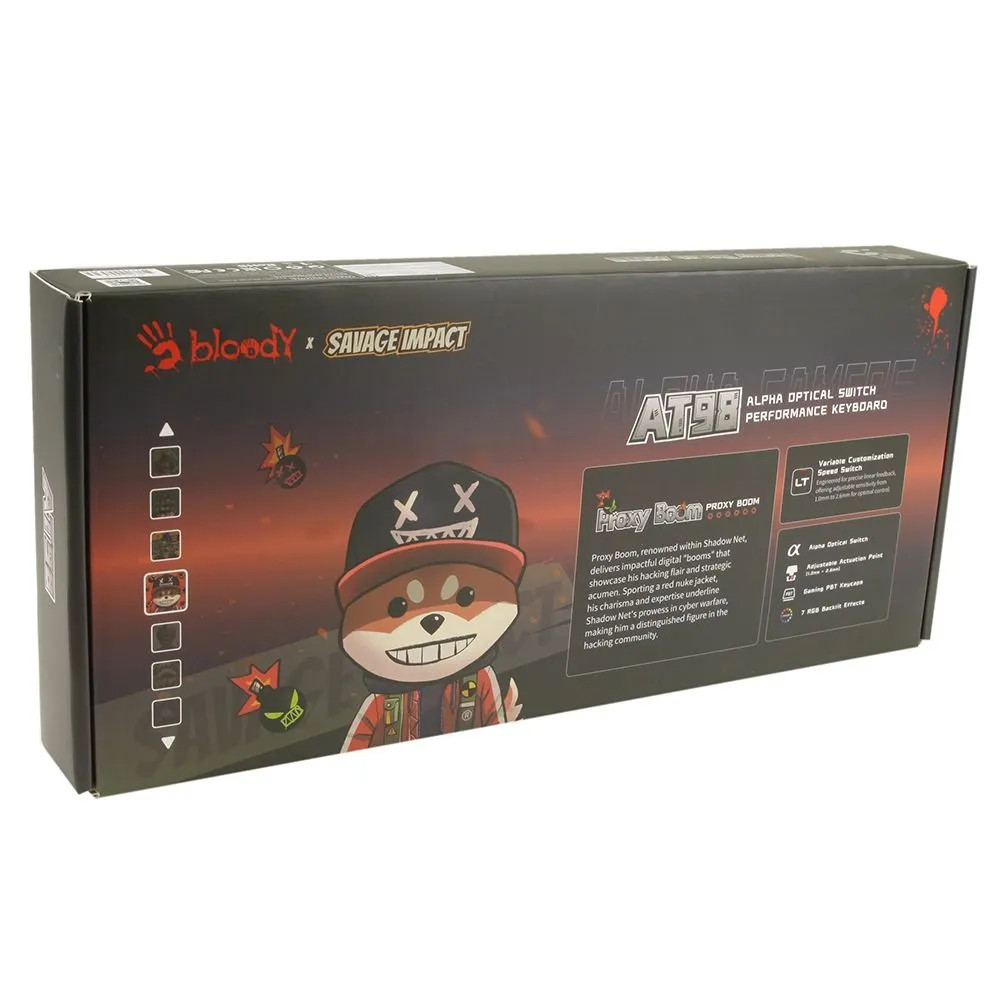 Клавиатура A4Tech Bloody AT98 Proxy Boom Проводная, USB - миниатюра 4