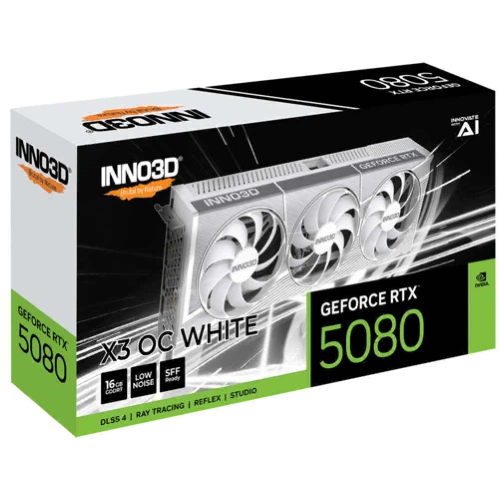 Видеокарта Inno3D GeForce RTX 5080 X3 OC N50803-16D7X-17605211 16 ГБ - миниатюра 2