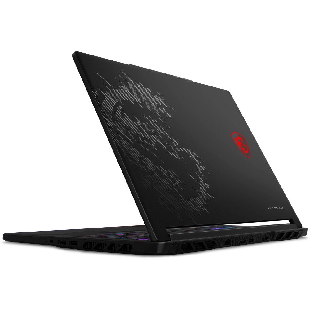 Ноутбук MSI Raider 16 HX B2WI-069XBY Core Black 9S7-265122-069 16 ", WQXGA 2560x1600 (16:10), Intel, Core Ultra 7, 16 Гб, 1 ТБ, NVIDIA GeForce RTX5080 - миниатюра 4