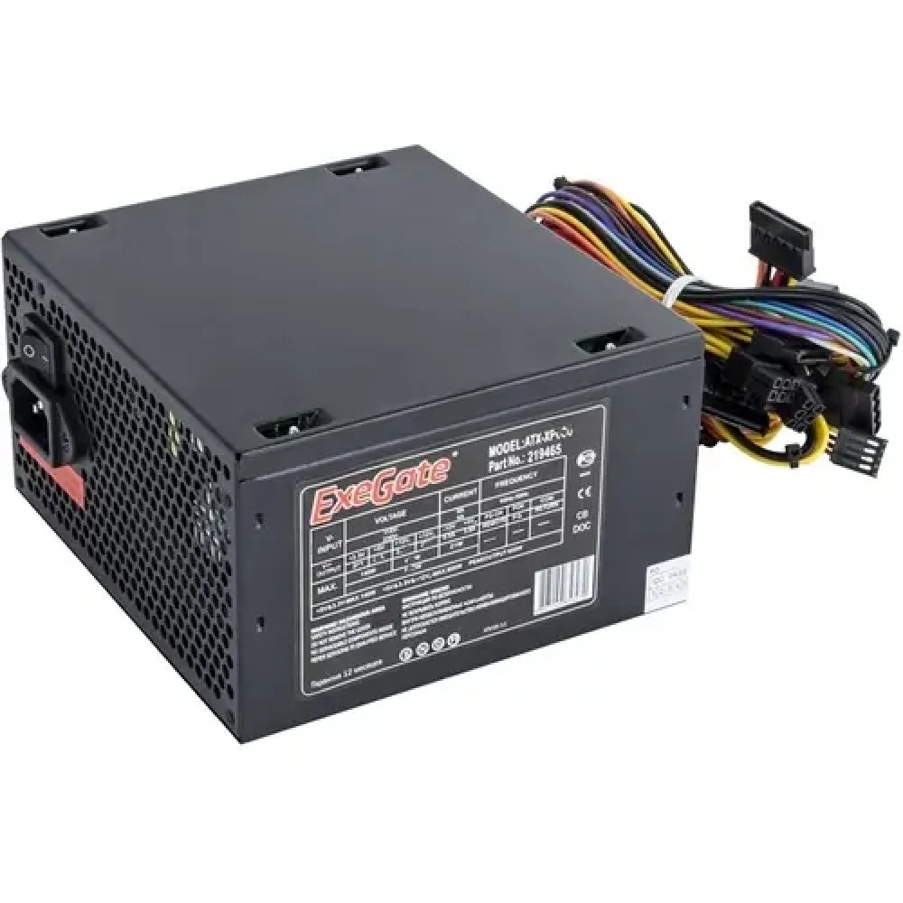 Блок питания ExeGate XP650 EX259603RUS-PC - миниатюра 2