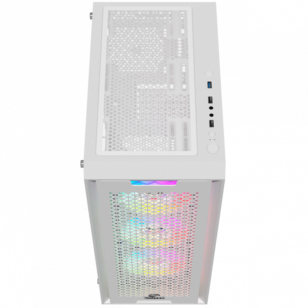 Корпус Wintek Andromeda PRO White PRO E306M-W TG Mid-Tower - миниатюра 4