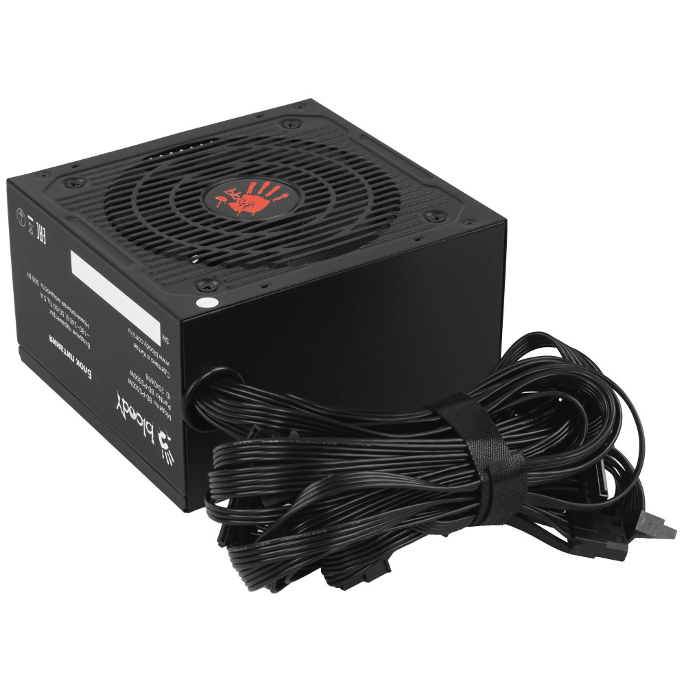 Блок питания Bloody BD-PS500W Black 500 Вт — фото товара