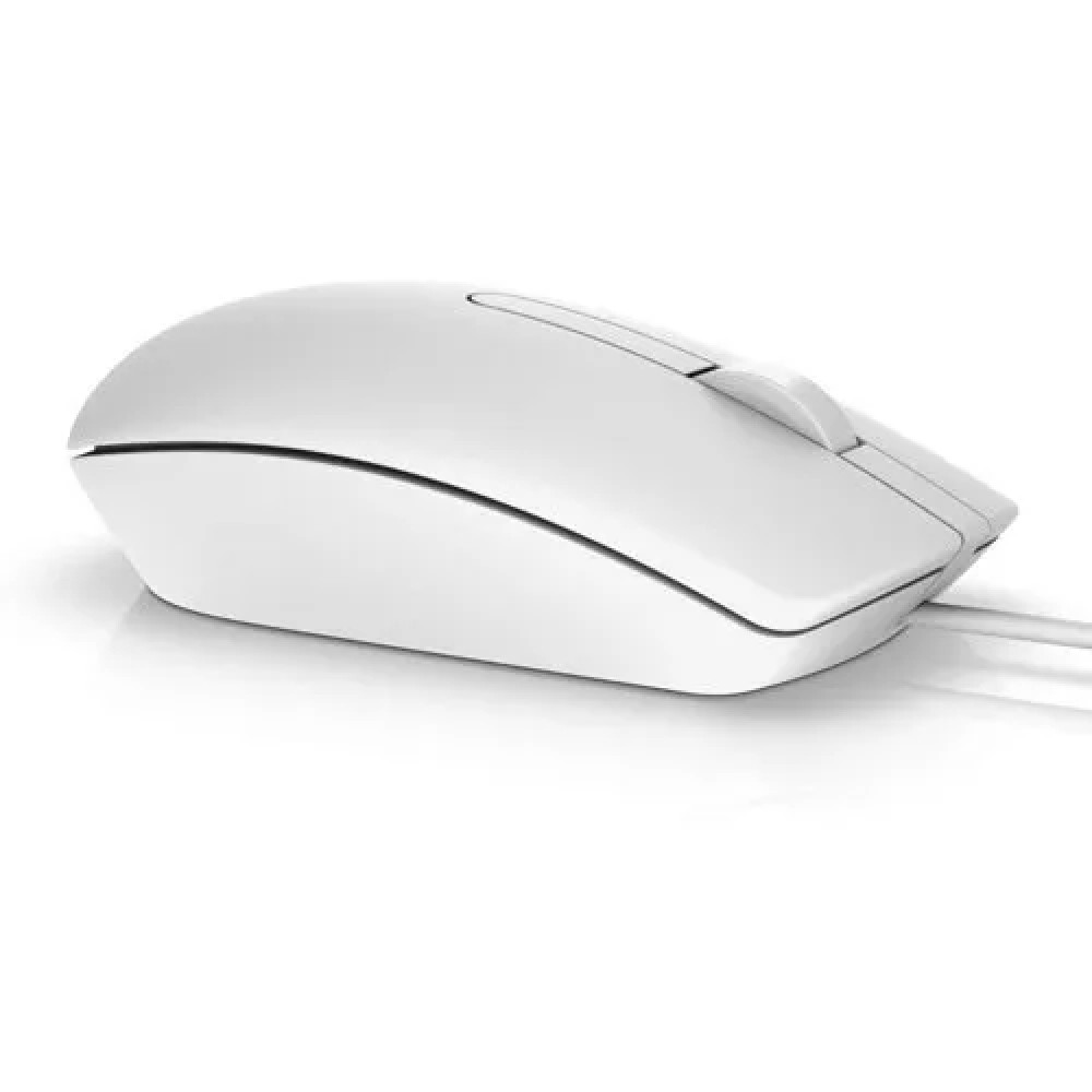 Мышь Dell MS116 White MS116-WH Бюджетные, Проводная - миниатюра 2