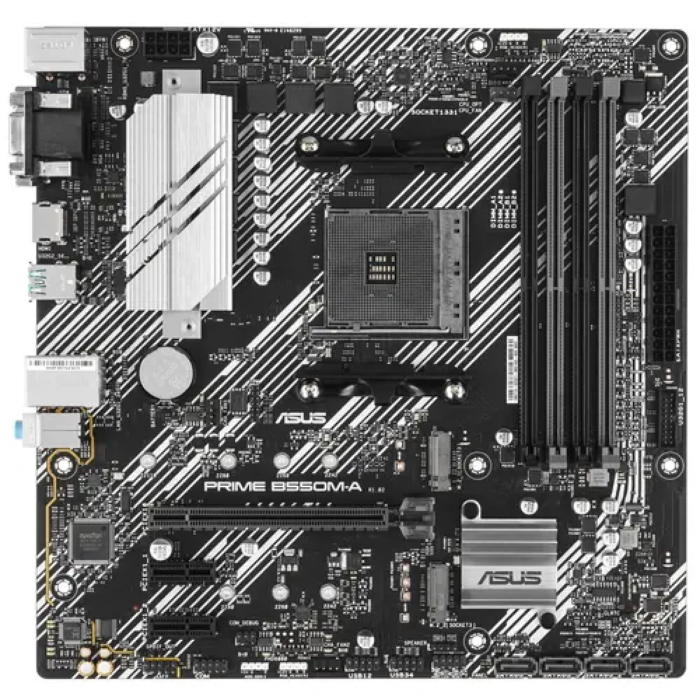Материнская плата Asus PRIME B550M-A Micro-ATX, AMD AM4 — фото товара