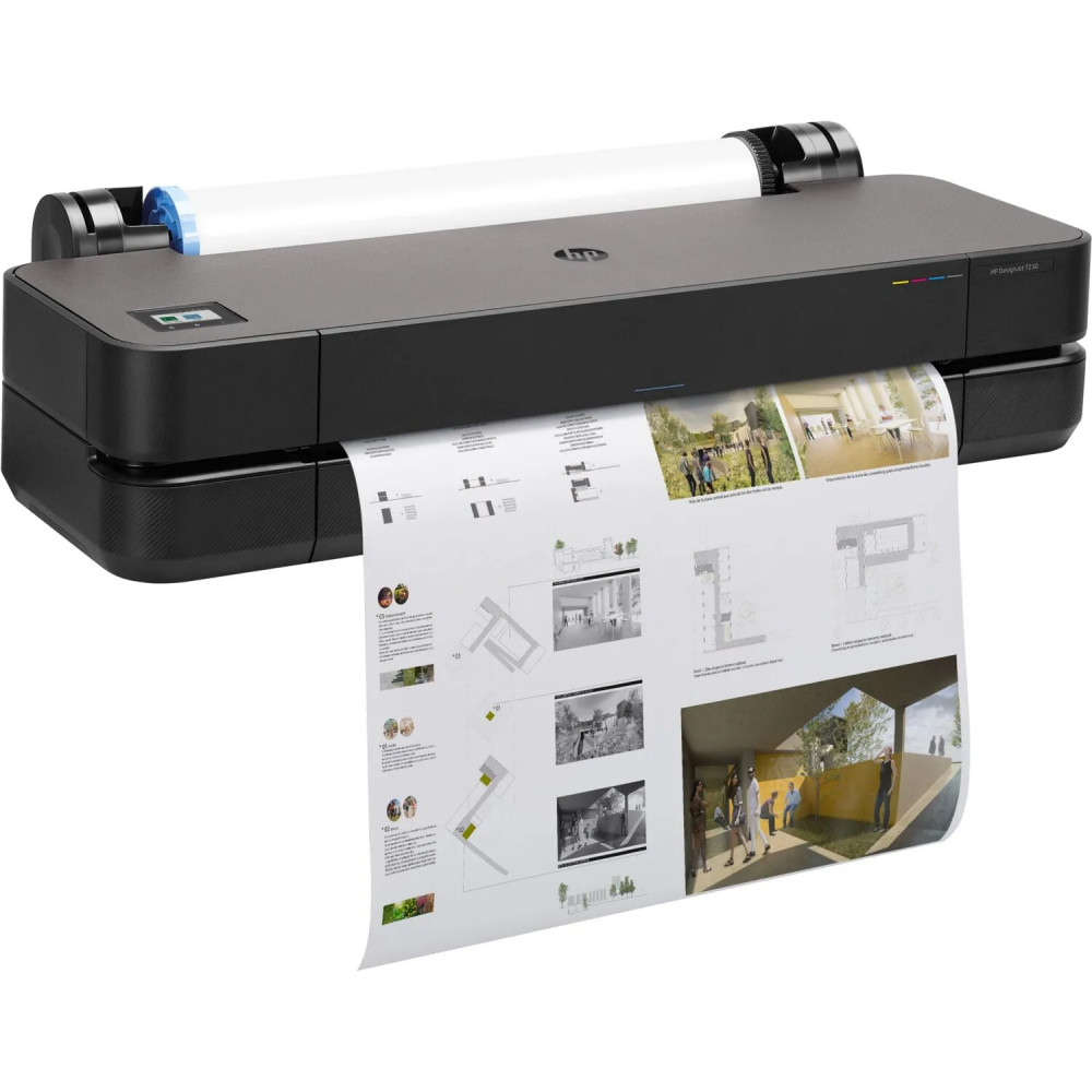 Плоттер HP DesignJet T230 5HB07D Цветной, Струйная, A1+ (24 дюйма) (610), 24" - миниатюра 2