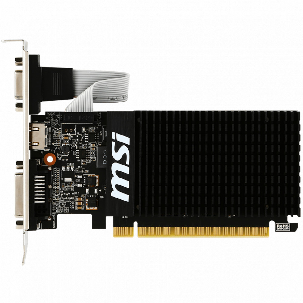 Видеокарта MSI GT 710 2GD3H LP GT 710 2GD3HLP 2 ГБ — фото товара