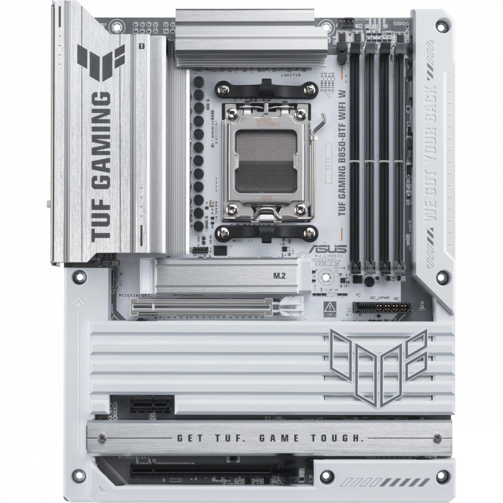 Материнская плата Asus TUF GAMING B850-BTF WIFI White ATX, AMD AM5 — фото товара