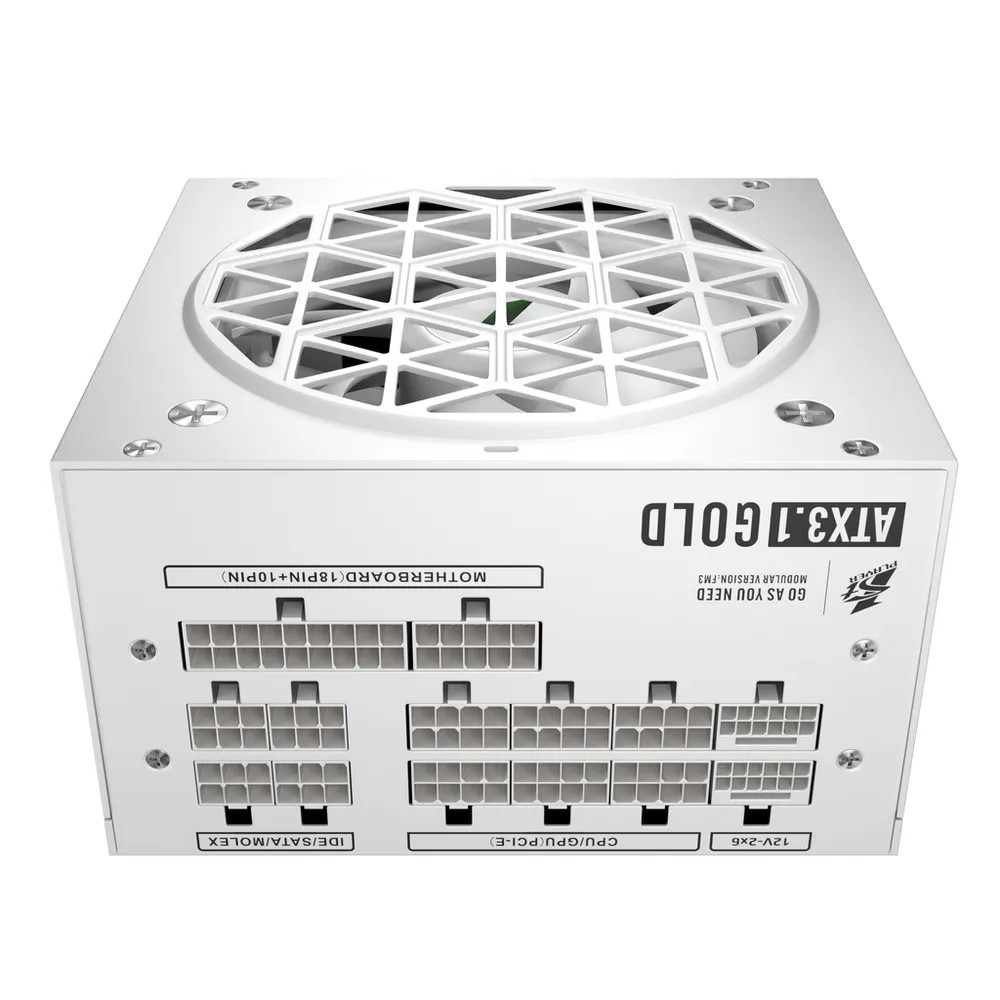 Блок питания 1STPLAYER NGDP 750W White Gold HA-750BA4 WHITE 750 Вт, 80+ Gold - миниатюра 2