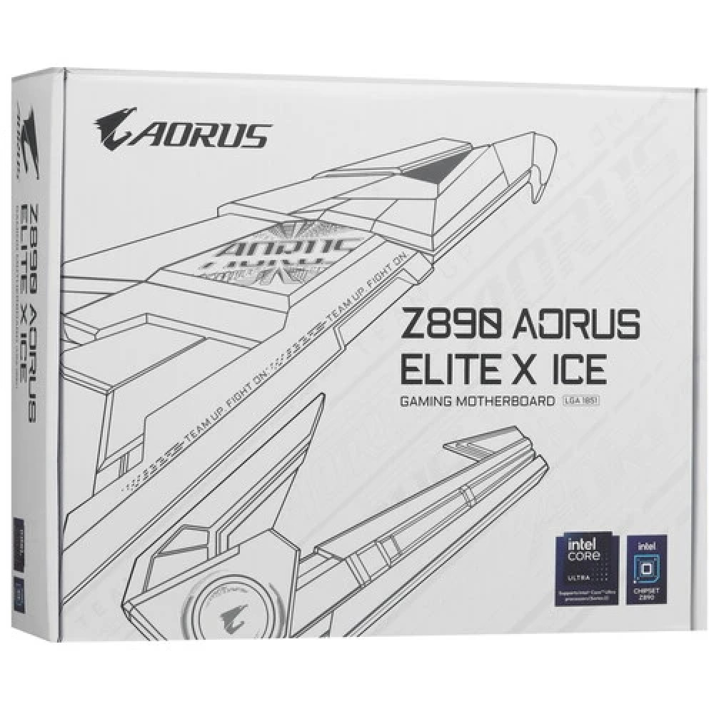 Материнская плата Gigabyte Z890 AORUS ELITE X ICE ATX, LGA 1851 - миниатюра 5