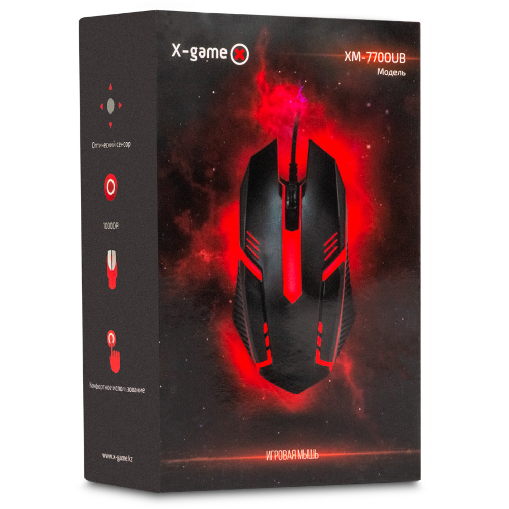 Мышь X-Game XM-770OUB Бюджетные, Проводная - миниатюра 3