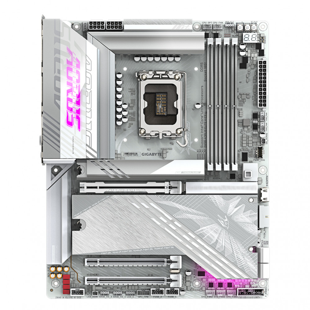 Материнская плата Gigabyte Z890 A ELITE X ICE ATX, LGA 1851 — фото товара