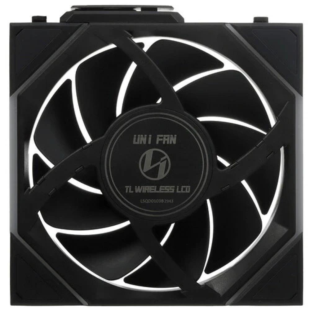 Система охлаждения Lian Li UNI FAN TL LCD WIRELESS 120-1 BLACK 12TLLCD1W1B Для системного блока - миниатюра 2
