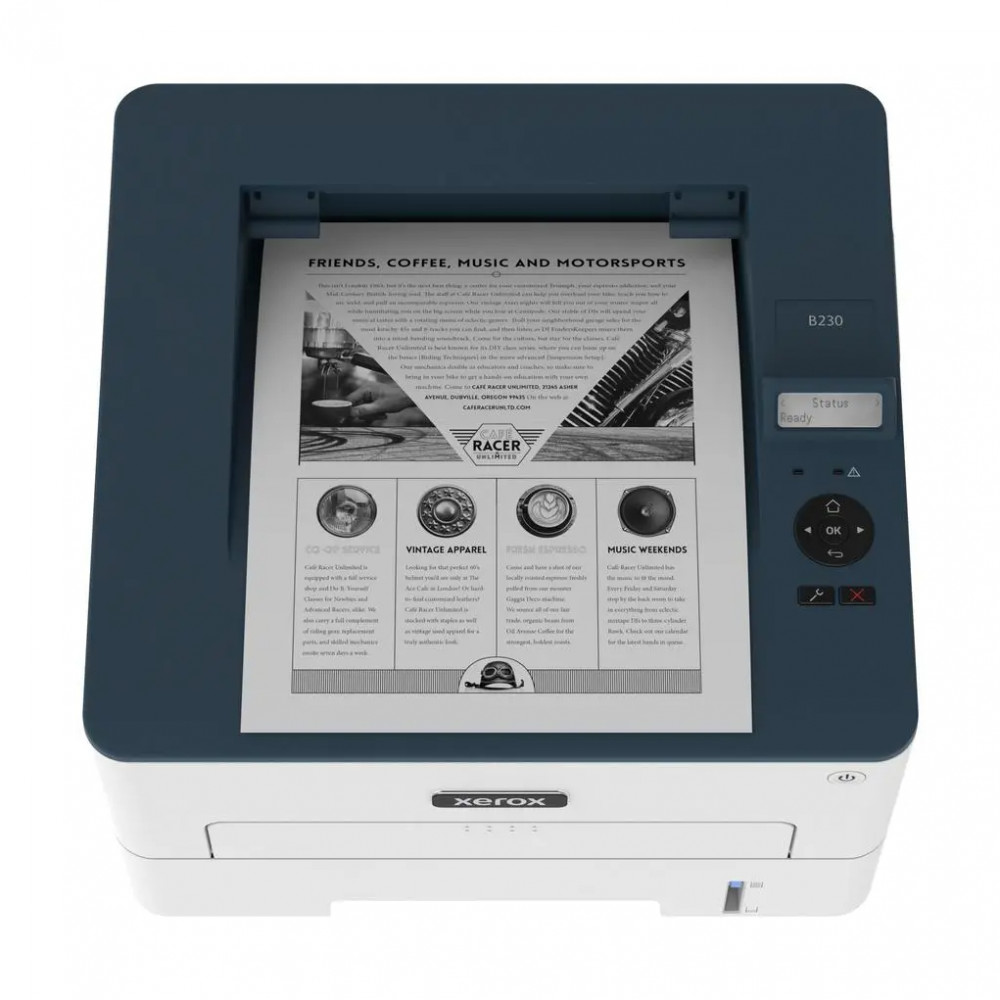 Принтер Xerox B230 B230V/DNI А4, Лазерный, Монохромная - миниатюра 4