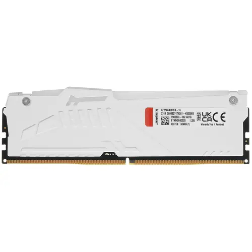 ОЗУ Kingston FURY Beast White RGB KF556C40BWA-16 DIMM, DDR5, 16 Гб, 5600 МГц - миниатюра 2