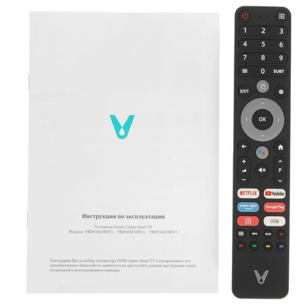 Телевизор Viomi YMD43ACURUS1 43 ", Smart TV, Черный - миниатюра 5