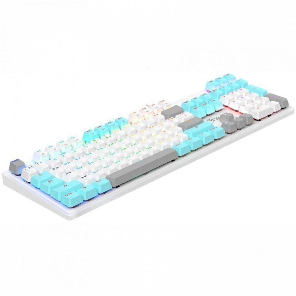 Клавиатура A4Tech S510N S510N (ICY WHITE ) Проводная, USB - миниатюра 4