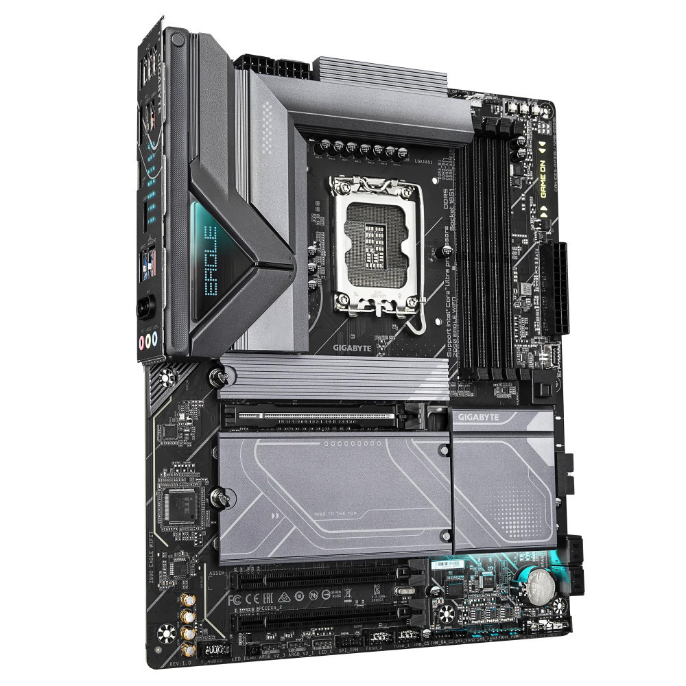 Материнская плата Gigabyte Z890 EAGLE WIFI7 Z890 EAGLE WIFI7 (REV1.0)/Z890 EAGLE WIFI7(REV1.1) ATX, LGA 1851 - миниатюра 2