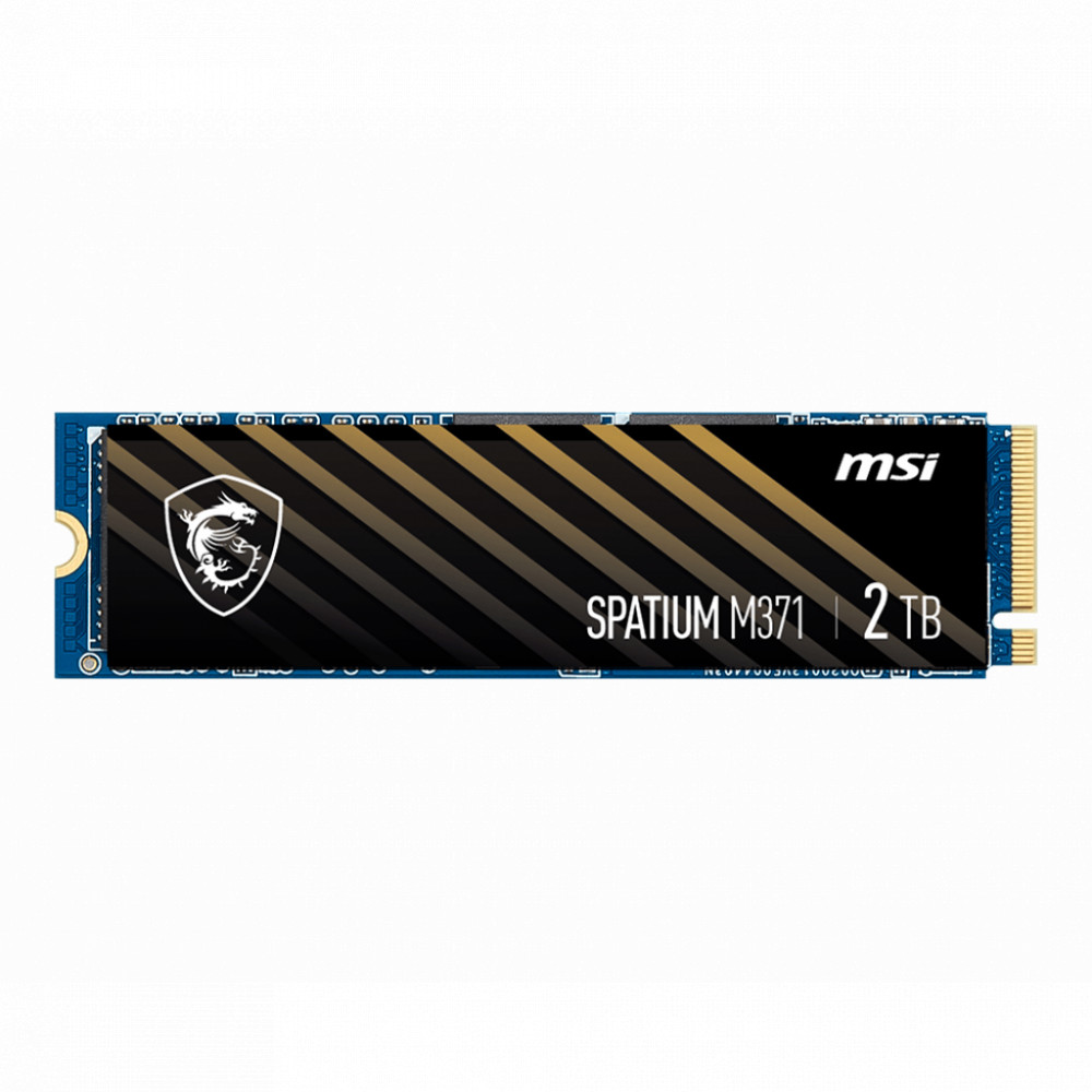 Жесткий диск MSI SPATIUM M371 NVMe M.2 500GB SSD (твердотельные), 500 ГБ, M.2, PCIe — фото товара