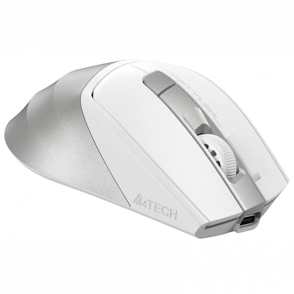 Мышь A4Tech Fstyler FG45CS Air2 Silver White FB45CSAir 2 Silver White Бюджетные, Беспроводная - миниатюра 3