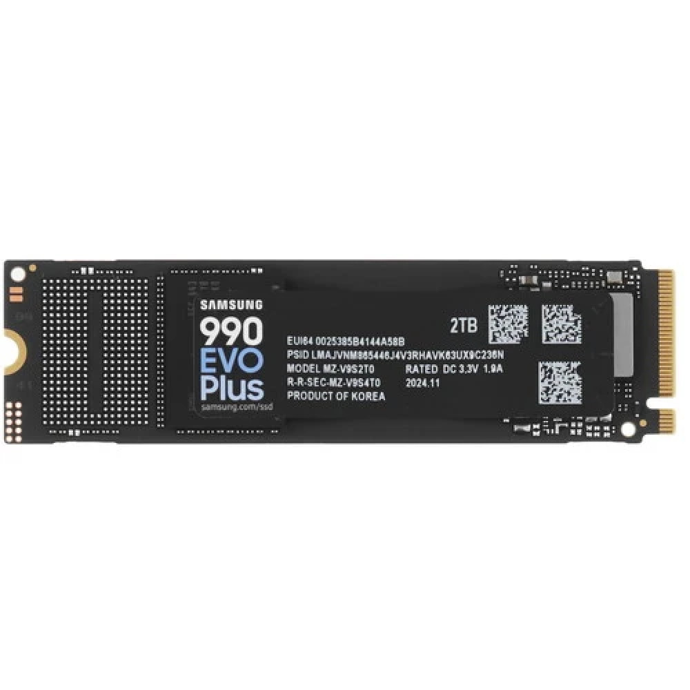 Жесткий диск Samsung 990 EVO Plus MZ-V9S2T0BW SSD (твердотельные), 2 ТБ, M.2, PCIe - миниатюра 2