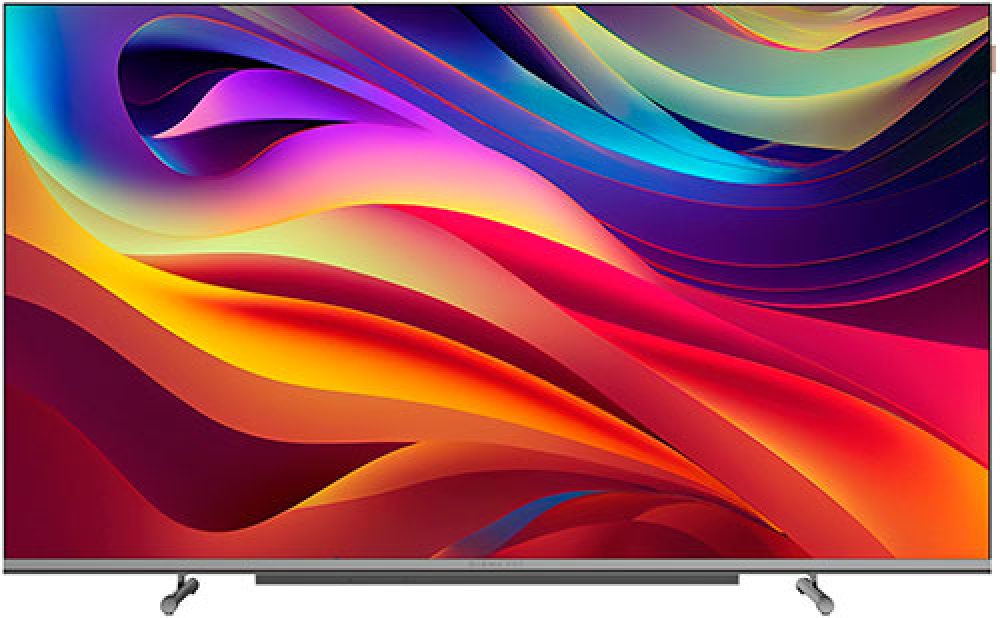 Телевизор Digma Pro 55L 55 ", Smart TV, Серебро — фото товара