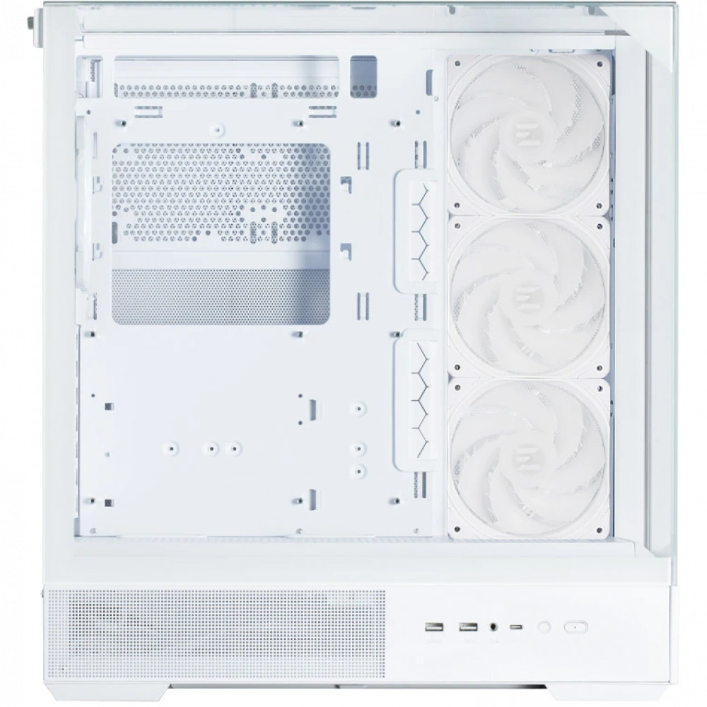 Корпус Zalman P40 Prism Plus White Mid-Tower - миниатюра 4