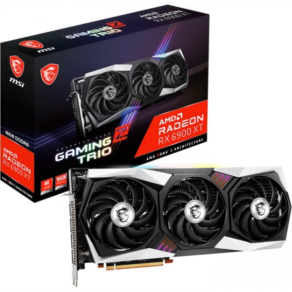 Видеокарта MSI RX 6900 XT GAMING Z TRIO 16G 16 ГБ - миниатюра 6