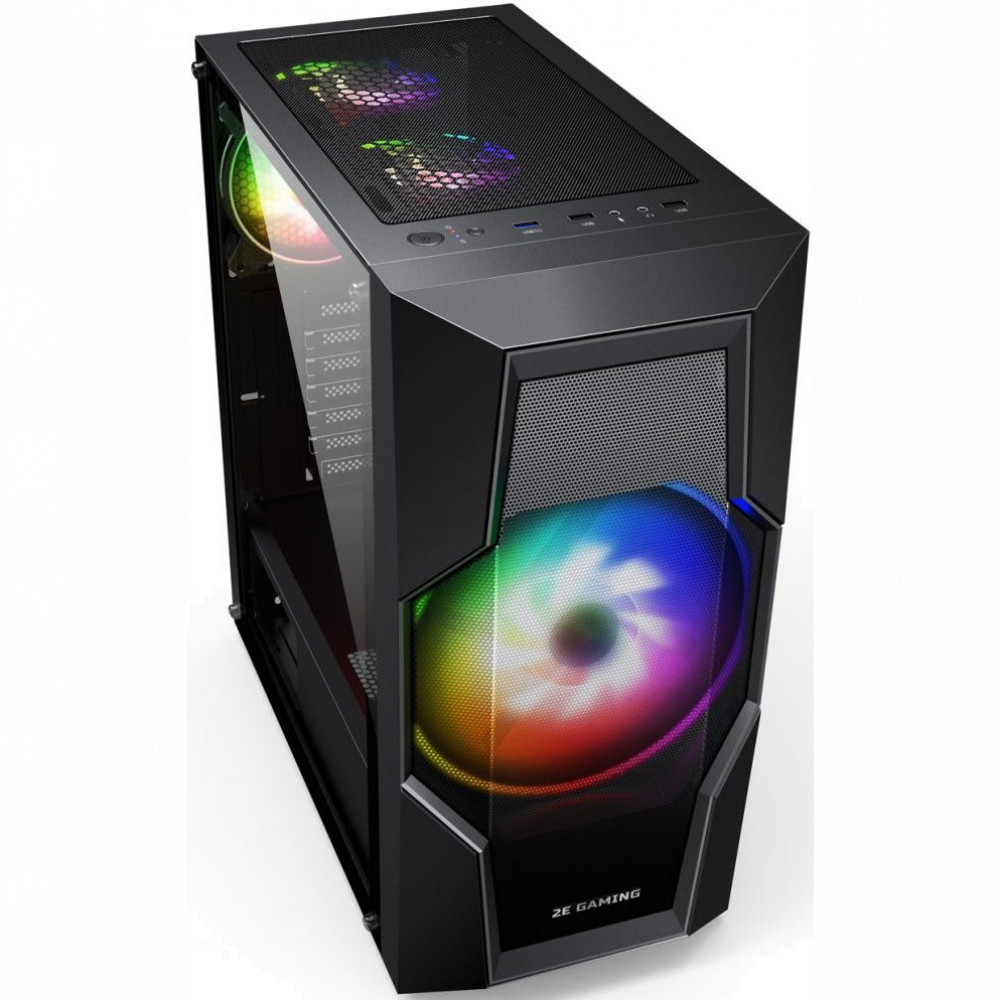 Корпус 2E TURBO 2E-G2057B Mid-Tower - миниатюра 4