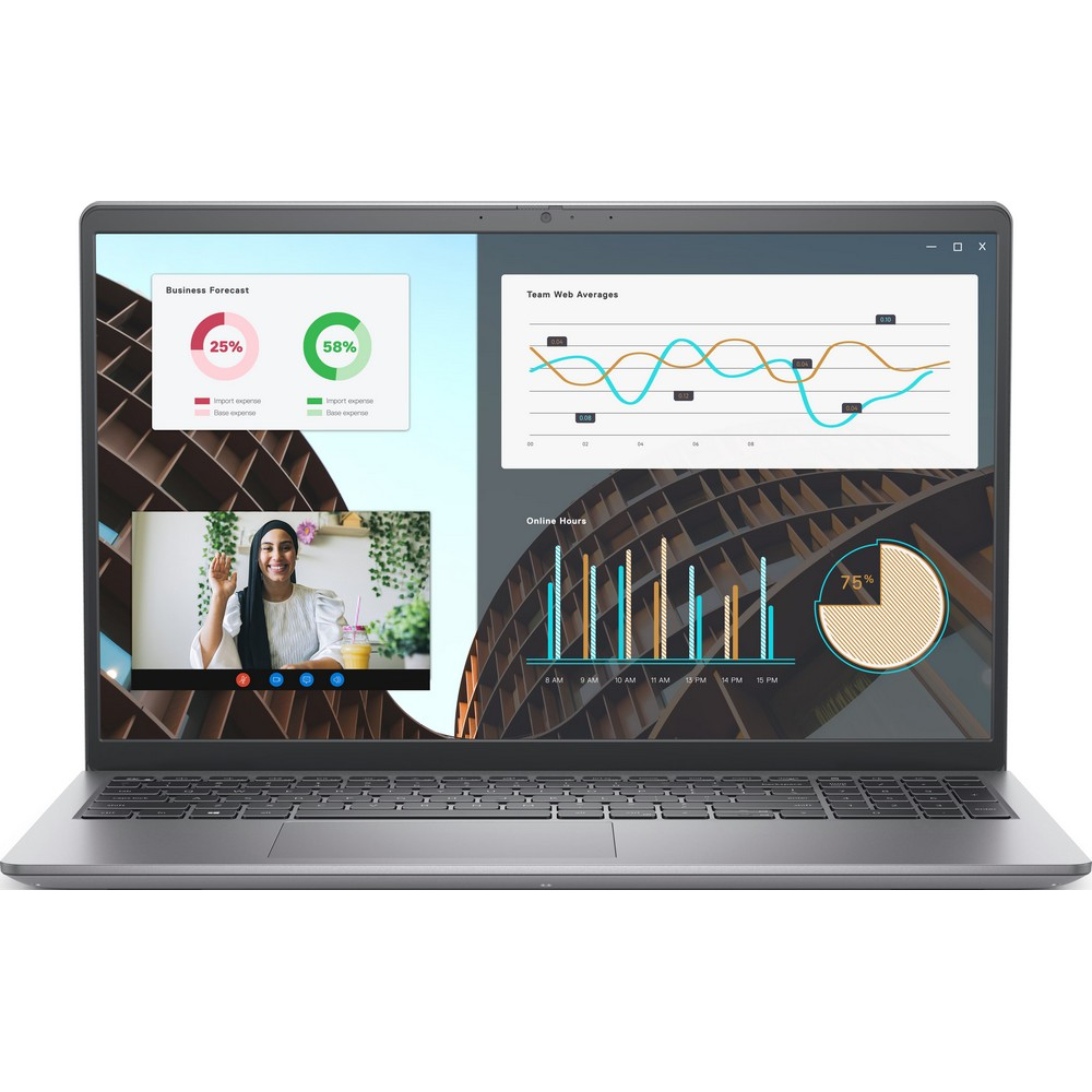 Ноутбук Dell Vostro 3530 210-BGLW-N3404PVNB3530EMEA01_UBU 15.6 ", FHD 1920x1080 (16:9), Intel, Core i5, 16 Гб, 512 ГБ, Intel Iris Xe Graphics, Linux — фото товара