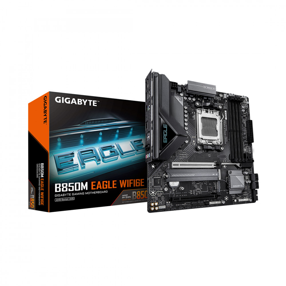 Материнская плата Gigabyte B850M EAGLE WF6E ATX, AMD AM5 — фото товара