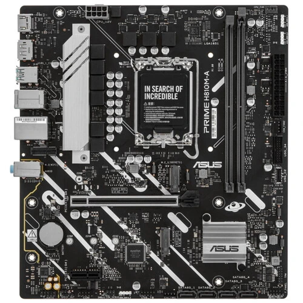 Материнская плата Asus PRIME H810M-A-CSM 90MB1KK0-M0EAYC Micro-ATX, LGA 1851 — фото товара