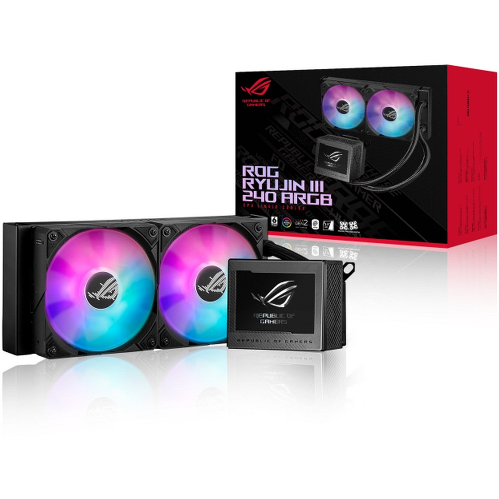 Система охлаждения Asus RYUJIN III 240 ARG/AIO 90RC00K1-M0UAY0 Для процессора — фото товара