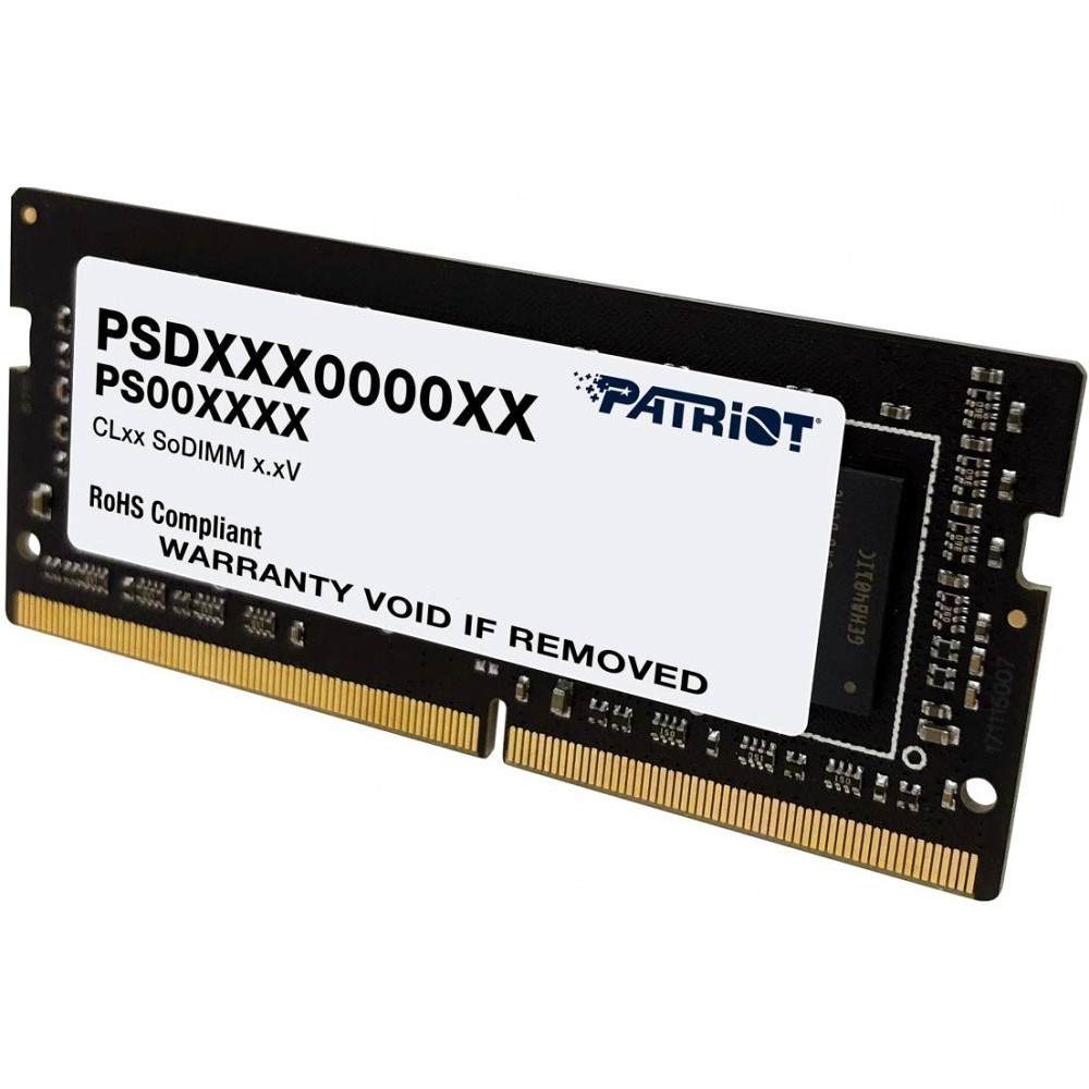ОЗУ Patriot Signature PSD432G26662S SO-DIMM, DDR4, 32 Гб, 2666 МГц - миниатюра 3