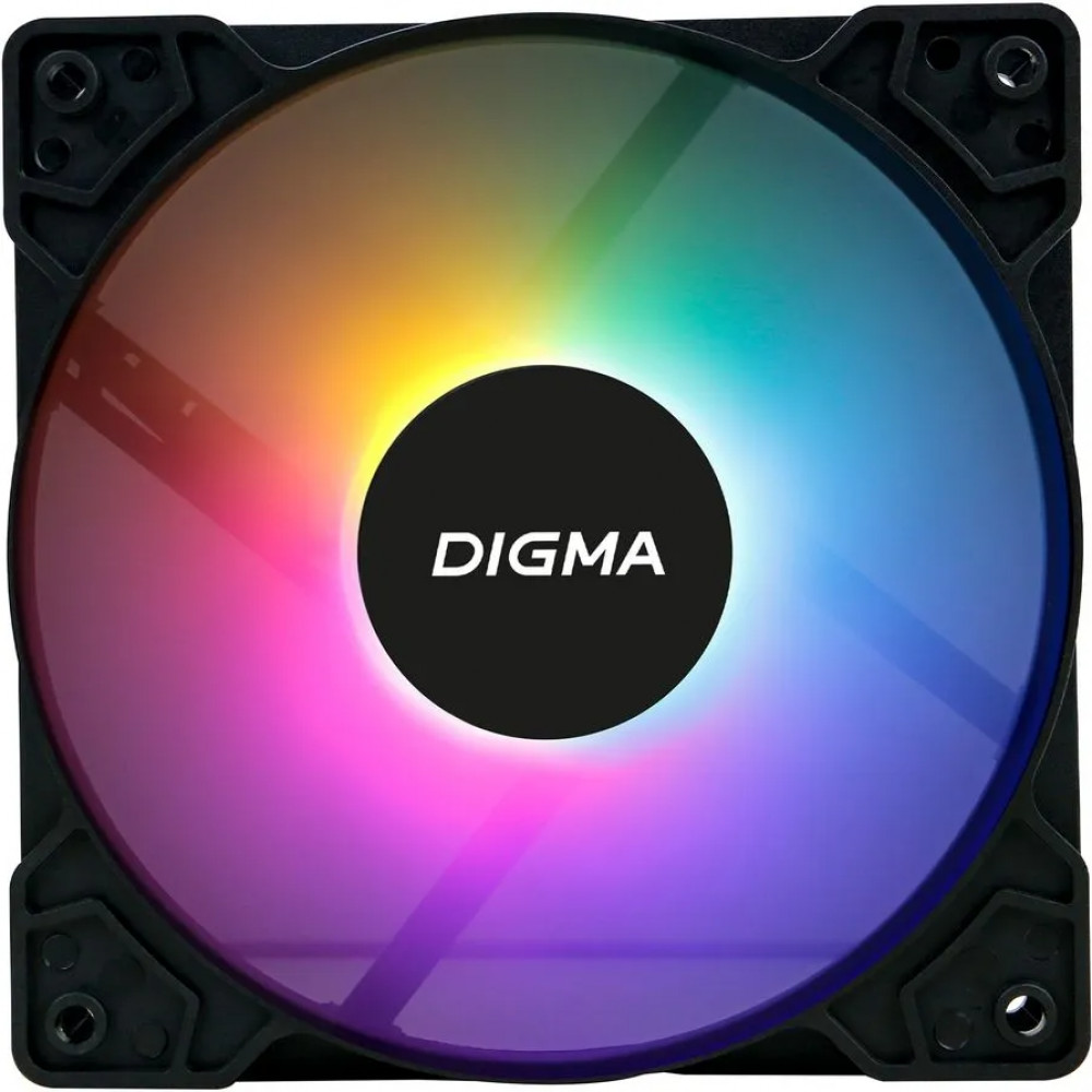 Система охлаждения Digma DFAN-FRGB1 Для системного блока — фото товара