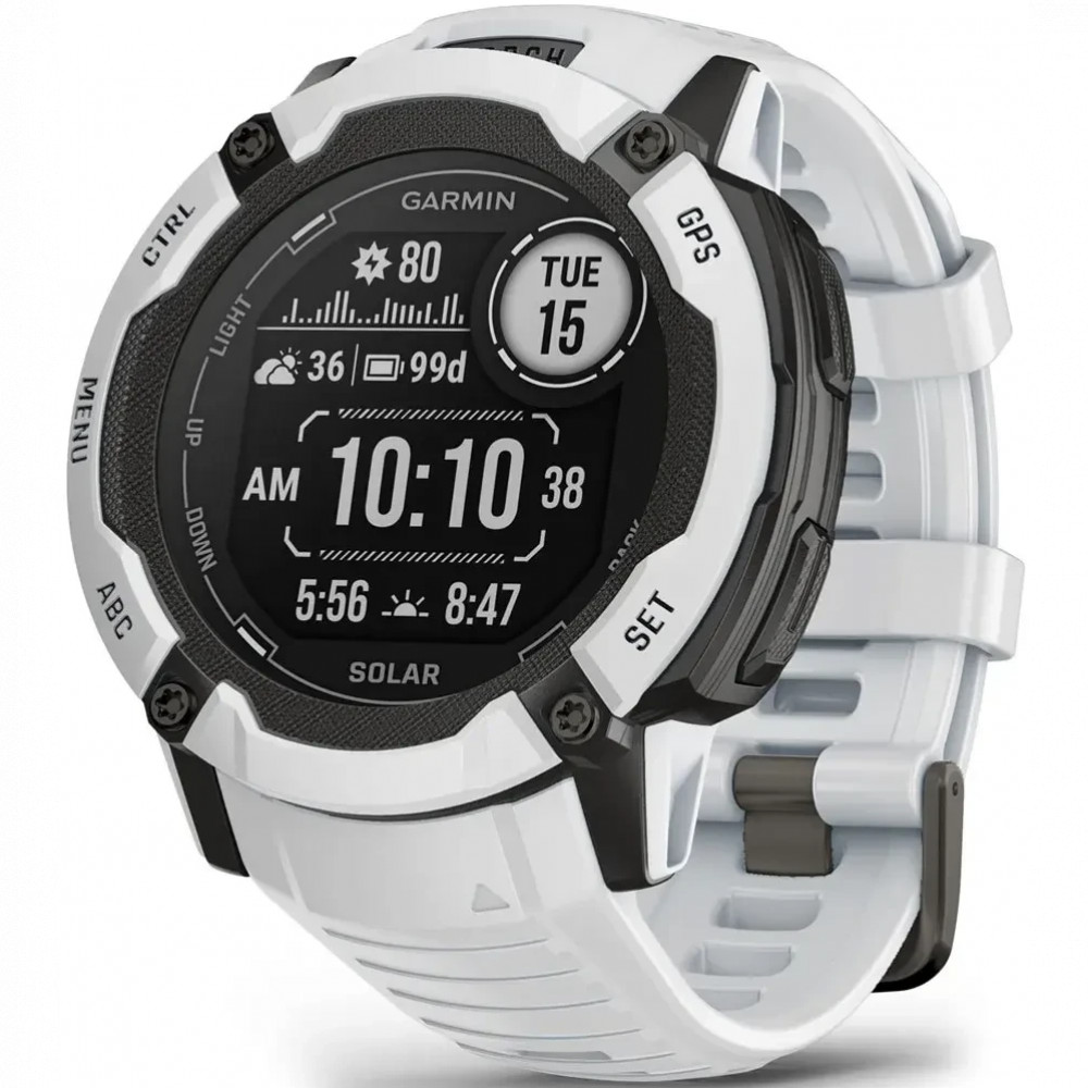 Garmin Instinct 2X Solar White 010-02805-04 Смарт-часы - миниатюра 3