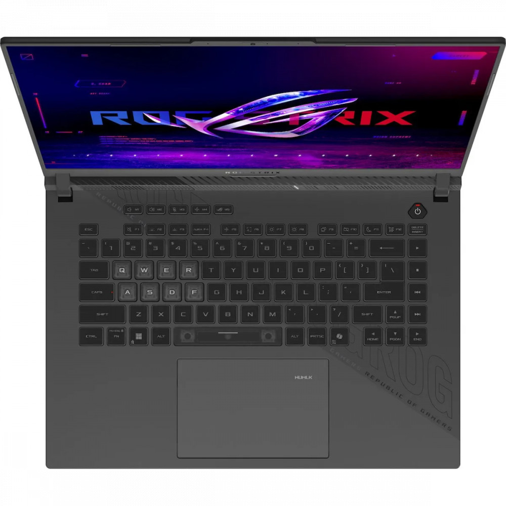 Ноутбук Asus ROG Strix G16 G614PP-S5040 90NR0L67-M001M0 16 ", WQXGA 2560x1600 (16:10), AMD, Ryzen 9, 32 Гб, 1 ТБ, nVidia GeForce RTX 5070 - миниатюра 2