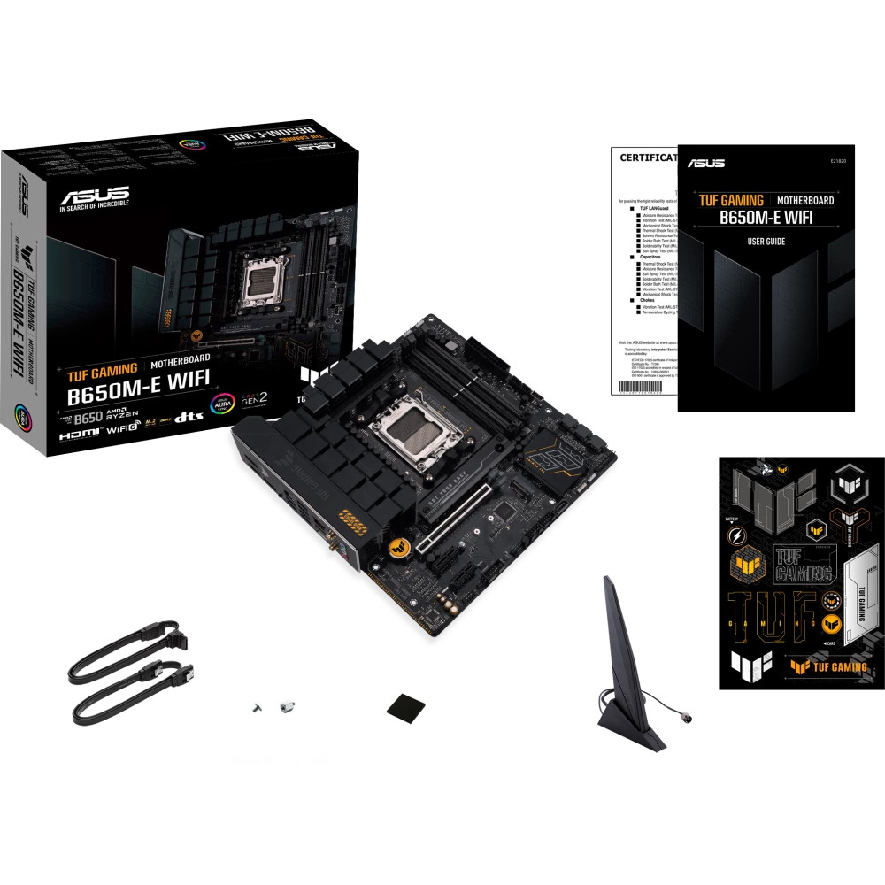 Материнская плата Asus TUF GAMING B650M-E WIFI 90MB1FV0-M0EAY0 Micro-ATX, AMD AM5 - миниатюра 5