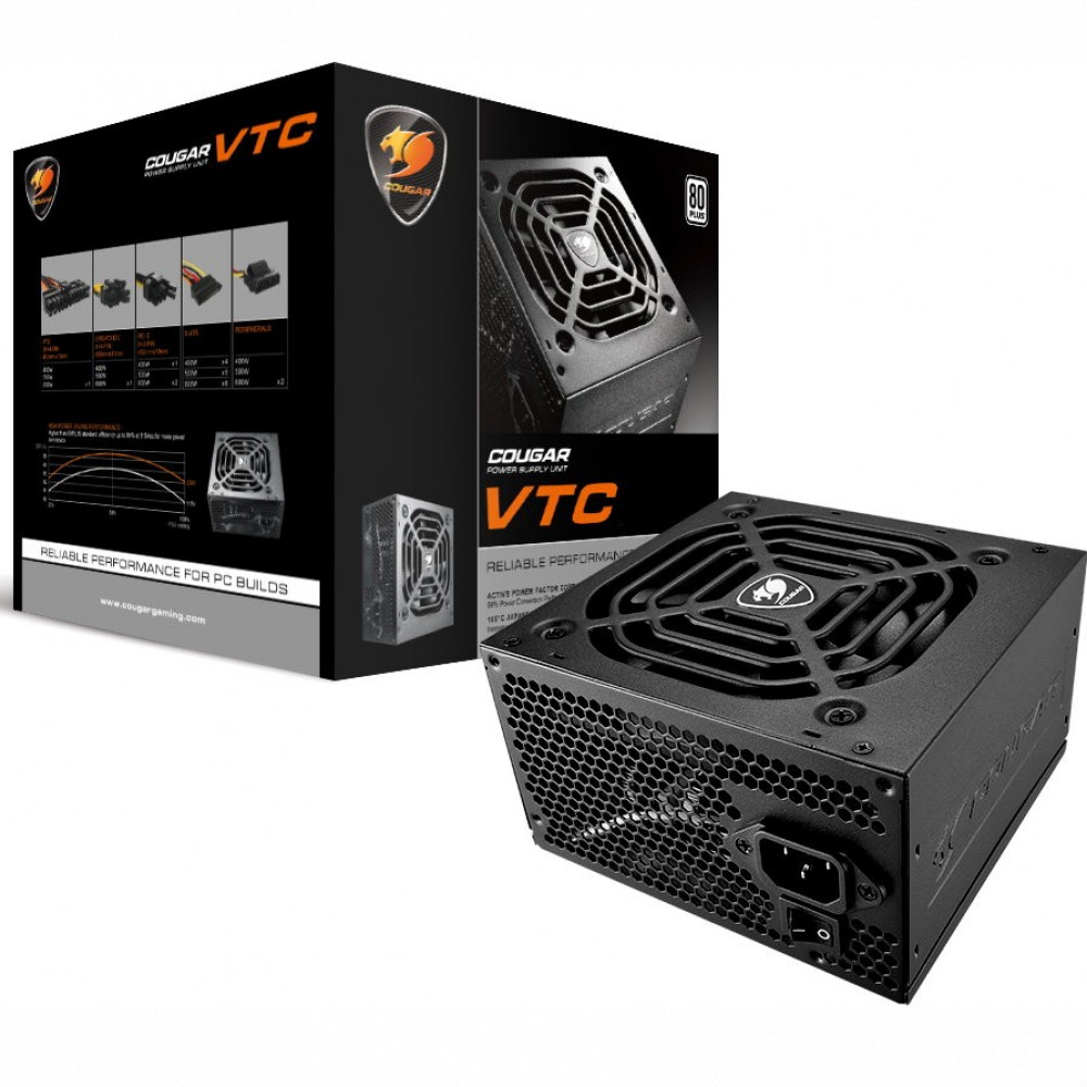 Блок питания Cougar VTC600 CGR BC-600 600 Вт - миниатюра 6