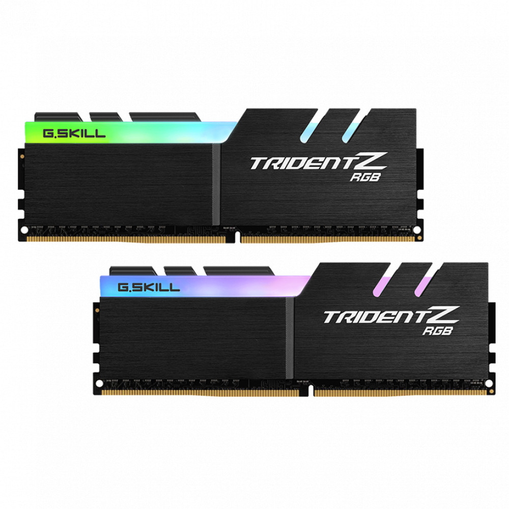 ОЗУ G.Skill Trident Z RGB (AMD) F4-3200C16D-32GTZRX DIMM, DDR4, 32 Гб (2 х 16 Гб), 3200 МГц - миниатюра 2