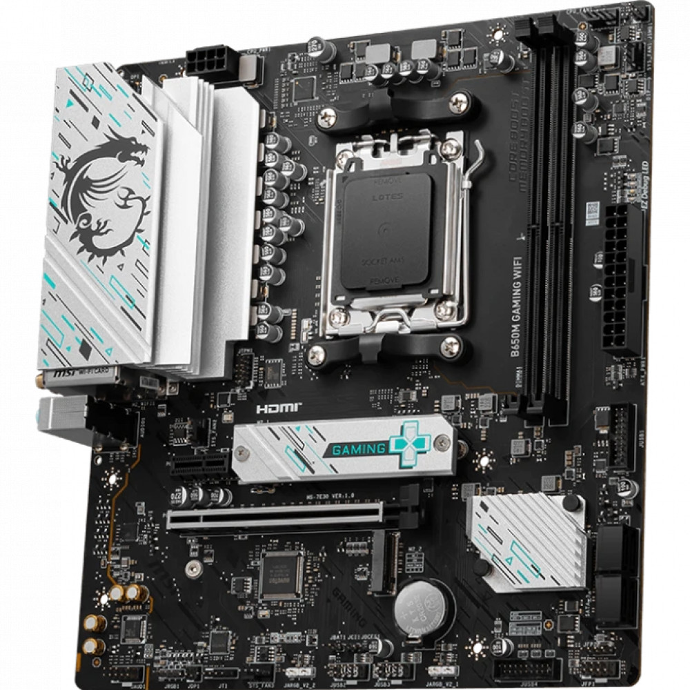 Материнская плата MSI B650M GAMING WIFI Micro-ATX, AMD AM5 - миниатюра 2